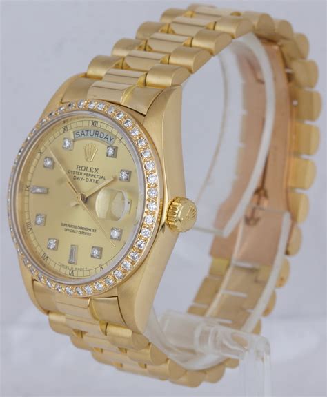 rolex president gold 36mm|rolex day date 36 price.